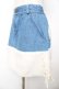 画像3: LIZ LISA / 裾ボアデニムスカート 0 ブルー Y-25-12-08-043-LO-SK-SZ-ZY (3)
