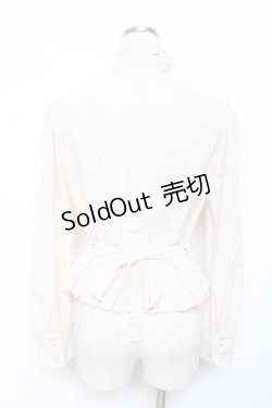 画像3: Innocent World / ユリ紋章オリジナルデシンブラウス M ベージュ Y-25-12-08-006-IW-BL-SZ-ZY