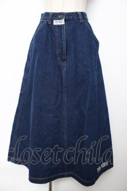 画像1: PINK HOUSE / ロングデニムスカート  インディゴ Y-25-12-08-052-LO-SK-SZ-ZY