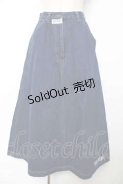 画像1: PINK HOUSE / ロングデニムスカート  インディゴ Y-25-12-08-052-LO-SK-SZ-ZY