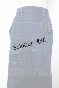 画像3: PINK HOUSE / ロングデニムスカート  インディゴ Y-25-12-08-052-LO-SK-SZ-ZY