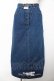 画像1: WONDERFUL WORLD / 裾ロゴワッペンデニムスカート  インディゴ Y-25-12-08-056-LO-SK-SZ-ZY (1)