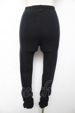 画像2: Ph Blue / 裾ギャザーレギンス  黒 Y-25-12-08-062-LO-PA-SZ-ZY