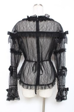 画像2: BABY, THE STARS SHINE BRIGHT / Holy　wink ブラウス  黒 Y-25-12-08-007-BA-TO-SZ-ZY