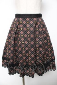 Beth / クラウンタータンリボンスカート  黒 Y-25-12-08-064-CL-SK-SZ-ZY