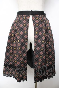 画像2: Beth / クラウンタータンリボンスカート  黒 Y-25-12-08-064-CL-SK-SZ-ZY