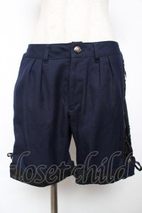 ALICE and the PIRATES / 記憶の中の薔薇園海賊パンツ  紺 Y-25-12-08-065-PA-PA-SZ-ZY