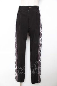 ALICE and the PIRATES / Captain Chrisの夢想〜新たな冒険への希望〜柄パンツ  黒 Y-25-12-08-070-PA-PA-SZ-ZY