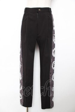 画像1: ALICE and the PIRATES / Captain Chrisの夢想〜新たな冒険への希望〜柄パンツ  黒 Y-25-12-08-070-PA-PA-SZ-ZY