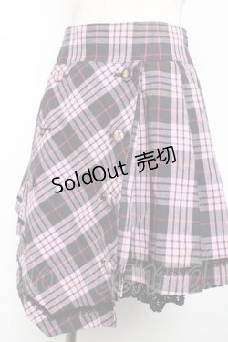 画像3: ALICE and the PIRATES / タータンチェックプリーツスカート  ピンク Y-25-12-08-071-PA-SK-SZ-ZI