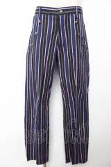 ALICE and the PIRATES / ヘラルディックレジメンタルパンツ MEN'S 紺 Y-25-12-08-072-PA-PA-SZ-ZY