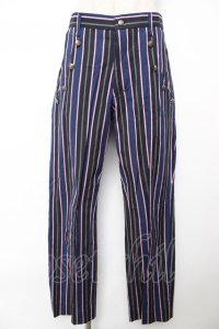 ALICE and the PIRATES / ヘラルディックレジメンタルパンツ MEN'S 紺 Y-25-12-08-072-PA-PA-SZ-ZY