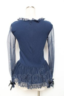 画像2: Angelic Pretty / Elegant Armyビスチェカットソー  紺 Y-25-12-08-008-AP-TO-SZ-ZY