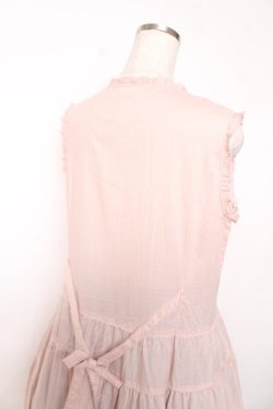 画像6: PINK HOUSE / ローンノースリーブワンピース  ピンク Y-25-12-08-082-LO-OP-AS-ZY