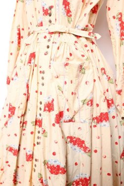 画像4: PINK HOUSE / チェリー皿ワンピース F クリーム Y-25-12-08-083-LO-OP-SZ-ZY