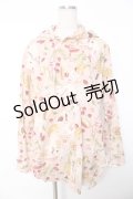 Karl Helmut / ジューシーフルーツプリントフードブラウス M ピンク Y-25-12-08-086-EL-BL-SZ-ZY