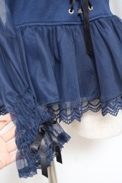 画像5: Angelic Pretty / Elegant Armyビスチェカットソー  紺 Y-25-12-08-008-AP-TO-SZ-ZY