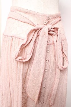 画像3: WONDERFUL WORLD / 総レーススカート  ピンク Y-25-12-08-089-LO-SK-SZ-ZY