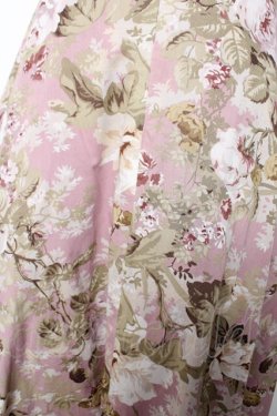 画像3: INGEBORG / 薔薇プリントスカート  ピンク Y-25-12-08-090-LO-SK-SZ-ZY