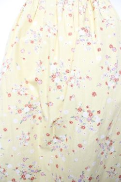 画像3: WONDERFUL WORLD / 小花ブーケ柄スカート  イエロー Y-25-12-08-096-LO-SK-SZ-ZY