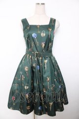 MILK / ラビリンスKeyジャンスカ  グリーン Y-25-12-08-100-ML-OP-SZ-ZY