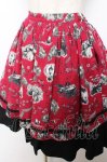 画像3: ALICE and the PIRATES / Vampire Forest バッスルスカート  エンジ Y-25-12-08-106-PA-SK-SZ-ZT622 (3)