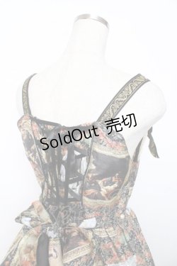 画像5: BABY, THE STARS SHINE BRIGHT / バロックを探して〜天使が祝福する至福の美術館巡り〜柄ジャンパースカート  黒 Y-25-12-08-112-BA-OP-SZ-ZI