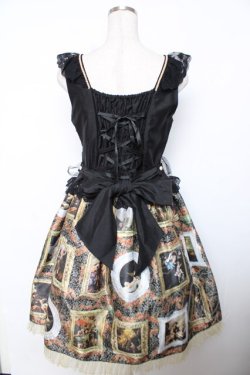 画像2: BABY, THE STARS SHINE BRIGHT / バロックを探して~天使が祝福する至福の美術館巡り~コルセットジャンパースカート  黒 Y-25-12-08-113-BA-OP-SZ-ZY