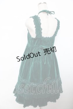 画像6: BABY, THE STARS SHINE BRIGHT / 別珍ベビードールジャンパースカート  グリーン Y-25-12-08-114-BA-OP-SZ-ZY