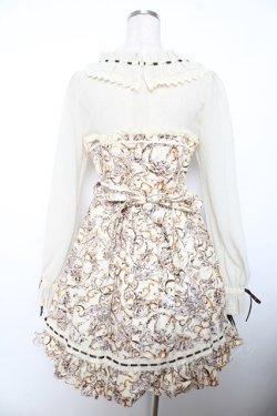 画像2: ALICE and the PIRATES / レリーフ柄ワンピース  生成 Y-25-12-08-116-PA-OP-SZ-ZY