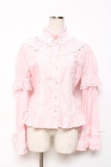 BABY, THE STARS SHINE BRIGHT / mary・marryブラウス  ピンク Y-25-12-08-011-BA-BL-SZ-ZY