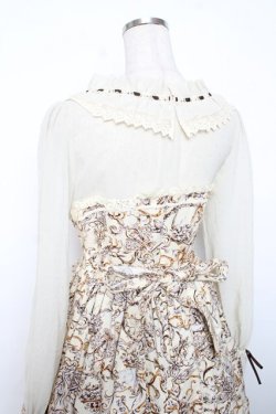 画像6: ALICE and the PIRATES / レリーフ柄ワンピース  生成 Y-25-12-08-116-PA-OP-SZ-ZY