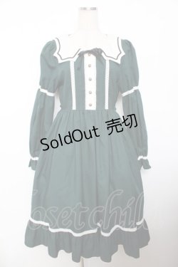 画像1: ALICE and the PIRATES / Bat Maidワンピース  グリーン Y-25-12-08-117-PA-OP-SZ-ZT0207C