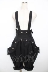 ALICE and the PIRATES / ポケットサロペットパンツ  黒 Y-25-12-08-118-PA-PA-SZ-ZY