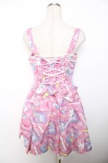 画像2: Angelic Pretty / Fancy Stationeryローウエストジャンパースカート  ピンク Y-25-12-08-122-AP-OP-SZ-ZS (2)