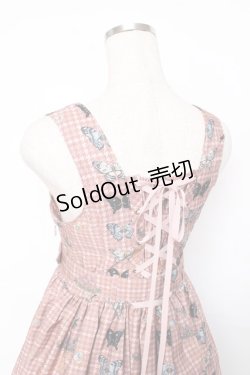 画像5: ALICE and the PIRATES / Dual face 〜phantom and truth〜柄ジャンパースカート  ピンク Y-25-12-08-125-PA-OP-SZ-ZY