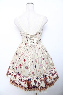 画像2: Angelic Pretty / TOY MARCHジャンパースカート  アイボリー Y-25-12-08-130-AP-OP-SZ-ZY