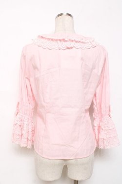 画像3: BABY, THE STARS SHINE BRIGHT / フリルフリルブラウス  ピンク Y-25-12-08-012-BA-BL-SZ-ZY