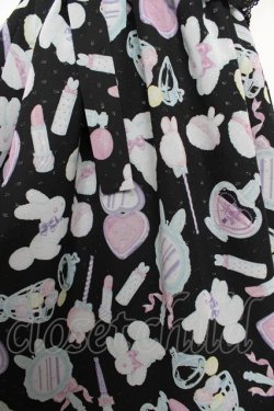 画像4: Angelic Pretty / Fluffy Puff BunnyジャンパースカートSet  黒 Y-25-12-08-132-AP-OP-SZ-ZY