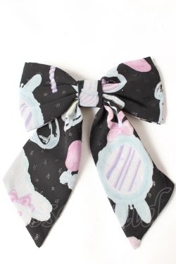 画像6: Angelic Pretty / Fluffy Puff BunnyジャンパースカートSet  黒 Y-25-12-08-132-AP-OP-SZ-ZY