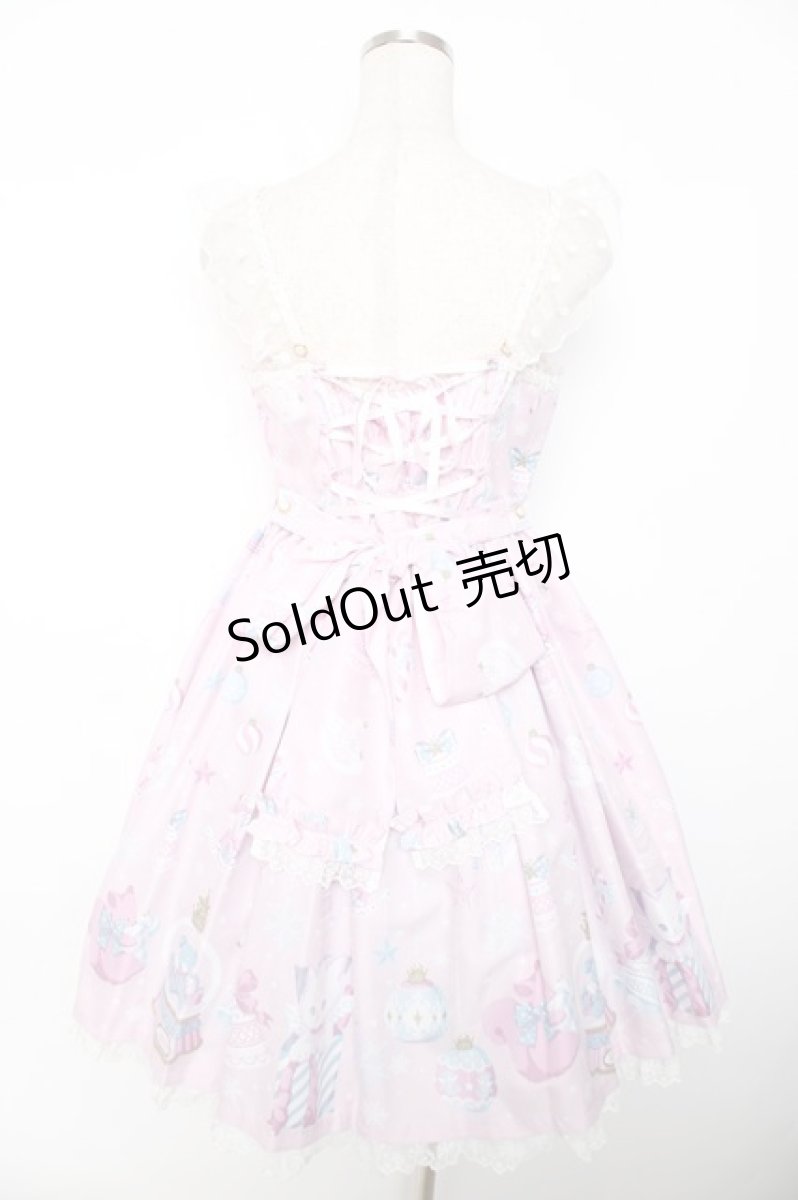 画像2: Angelic Pretty / Fancy Ornamentジャンパースカート  ピンク Y-25-12-08-133-AP-OP-SZ-ZS (2)