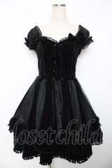 Angelic Pretty / イルミネーションリボンワンピース  黒 Y-25-12-08-134-AP-OP-SZ-ZY