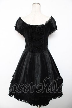 画像2: Angelic Pretty / イルミネーションリボンワンピース  黒 Y-25-12-08-134-AP-OP-SZ-ZY