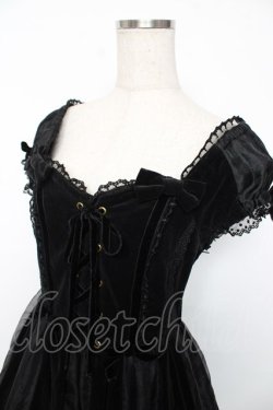 画像3: Angelic Pretty / イルミネーションリボンワンピース  黒 Y-25-12-08-134-AP-OP-SZ-ZY