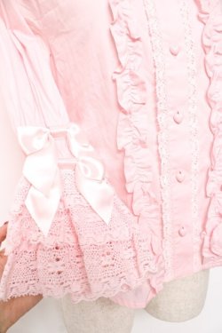 画像5: BABY, THE STARS SHINE BRIGHT / フリルフリルブラウス  ピンク Y-25-12-08-012-BA-BL-SZ-ZY