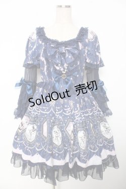 画像1: BABY, THE STARS SHINE BRIGHT / Sweet Jewelry Princess ワンピース  ネイビー Y-25-12-08-135-BA-OP-SZ-ZY