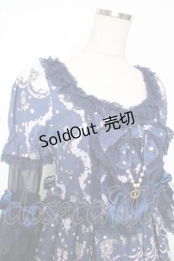 画像4: BABY, THE STARS SHINE BRIGHT / Sweet Jewelry Princess ワンピース  ネイビー Y-25-12-08-135-BA-OP-SZ-ZY