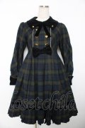 Angelic Pretty / Modern Studentワンピース  紺 Y-25-12-08-136-AP-OP-SZ-ZY