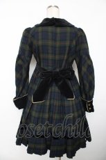 画像2: Angelic Pretty / Modern Studentワンピース  紺 Y-25-12-08-136-AP-OP-SZ-ZS (2)