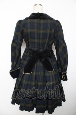 画像2: Angelic Pretty / Modern Studentワンピース  紺 Y-25-12-08-136-AP-OP-SZ-ZY